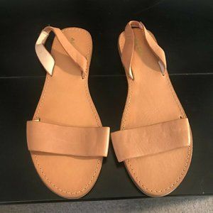 New Aldo Sling Back Flat Sandals
